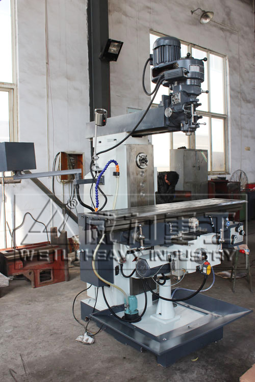 減輕X6332炮塔銑頭銑床刀具磨損程度辦法